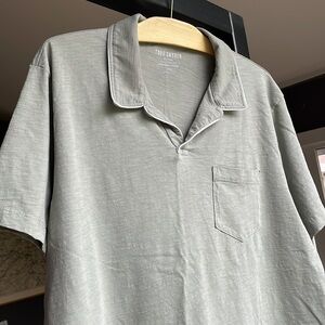 Todd Snyder L New Summer Dress Polo Sea Green